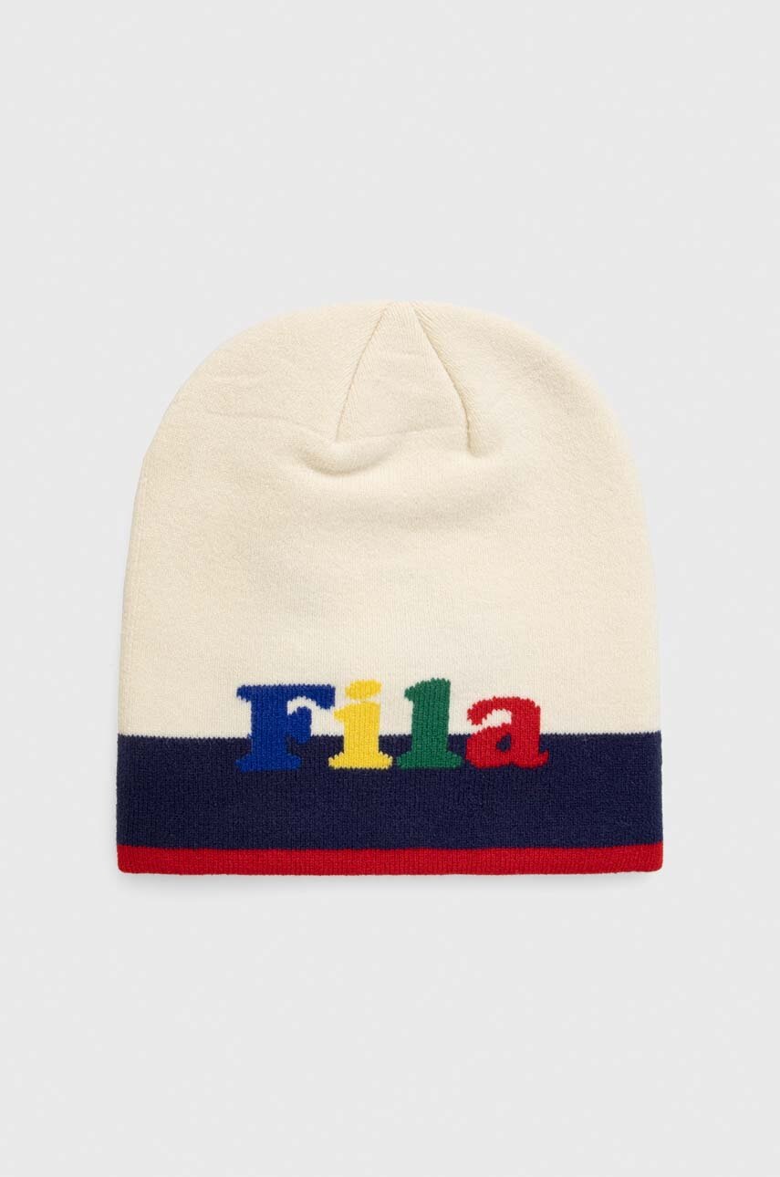 

Детская шапка Fila цвет белый