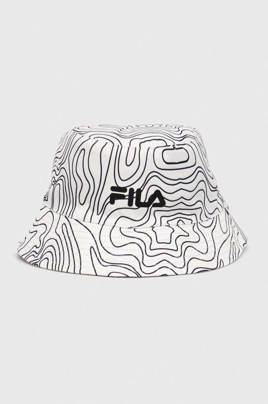 

Дитяча двостороння панама Fila колір білий