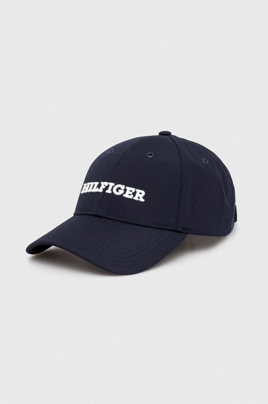 

Кепка Tommy Hilfiger цвет синий с аппликацией