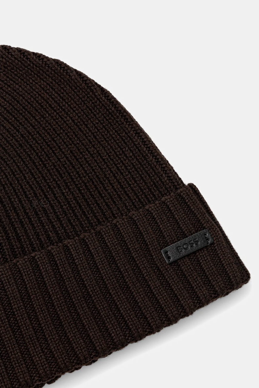 Vlněná čepice BOSS Fati