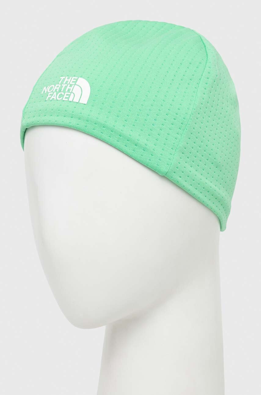 The North Face Caciula DotKnit Culoarea Verde, Din Tesatura Neteda