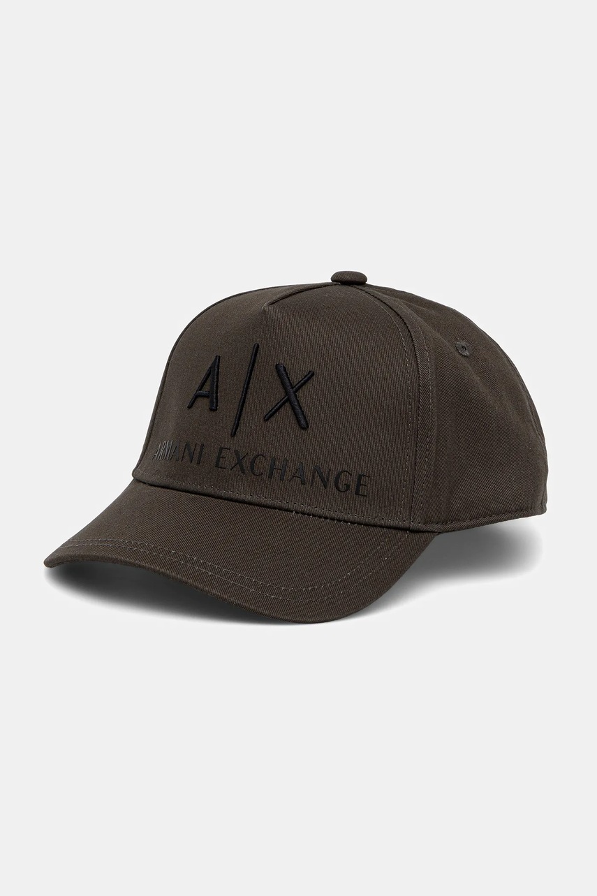 Levně Kšiltovka Armani Exchange béžová barva, s aplikací, 954039 CC513
