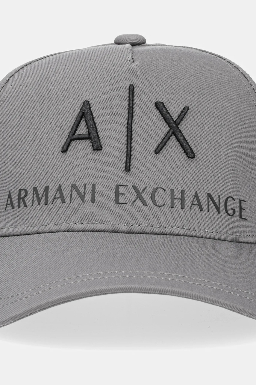 Кепка Armani Exchange цвет бежевый с аппликацией 954039 CC513