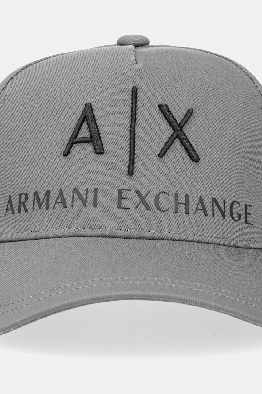 Кепка Armani Exchange цвет бежевый с аппликацией 954039 CC513 Кепка Armani Exchange цвет бежевый с аппликацией 954039 CC513