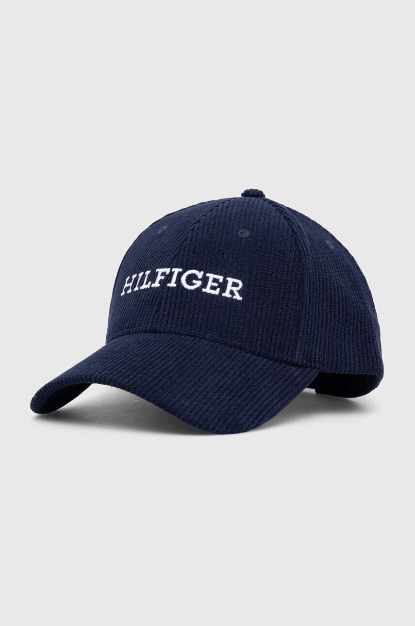 

Кепка Tommy Hilfiger колір синій з аплікацією