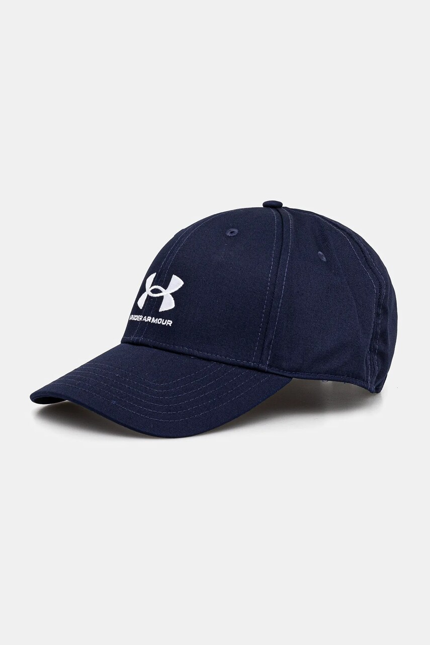 Under Armour sapca culoarea albastru marin, cu imprimeu