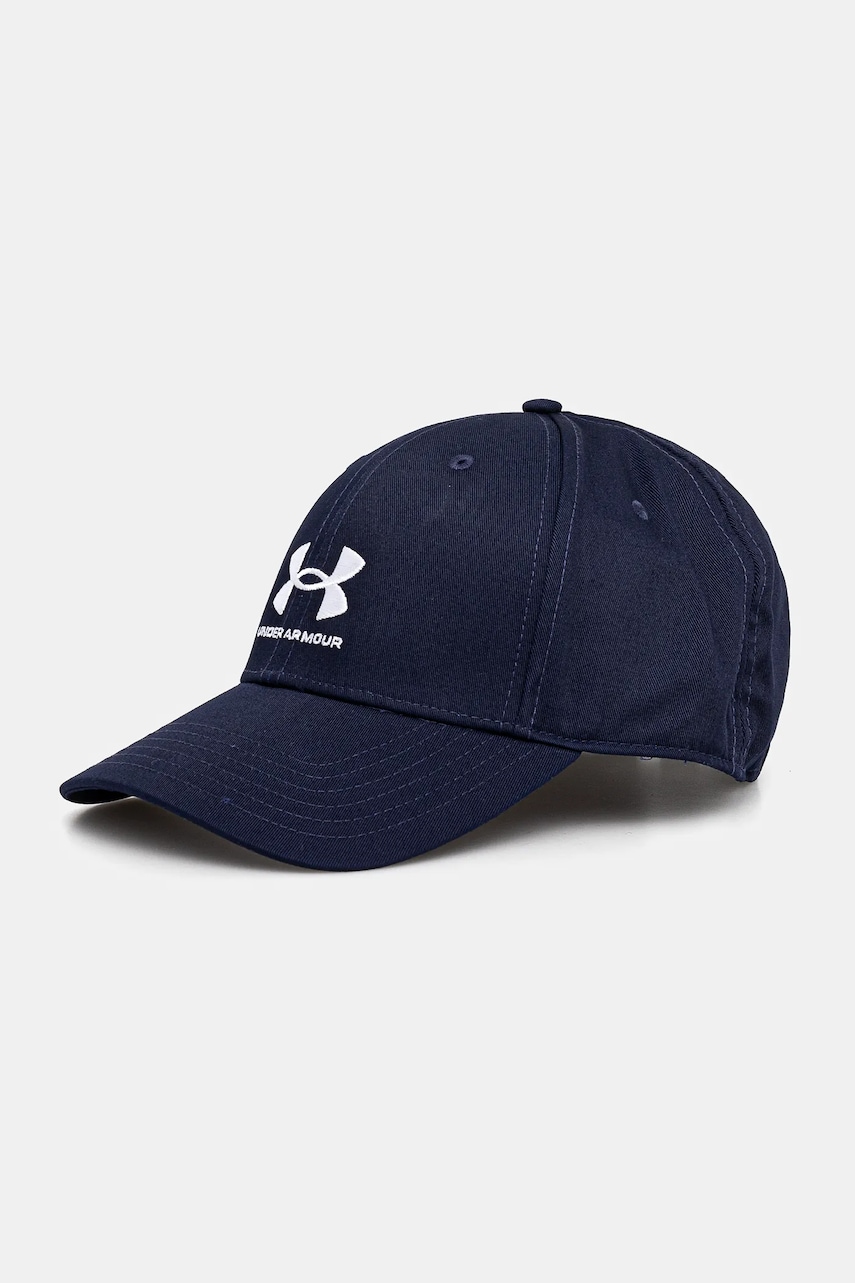 Under Armour sapca culoarea albastru marin, cu imprimeu