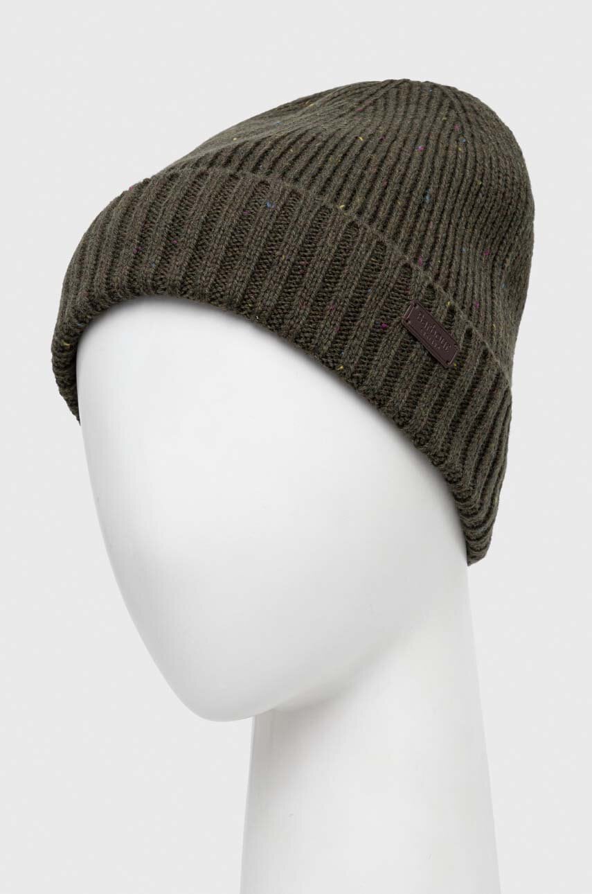 Čepice a šála Barbour Carlton Fleck Beanie & Scarf Gift Set