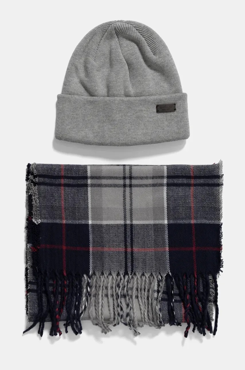 

Шапка и шал Barbour, Многоцветен