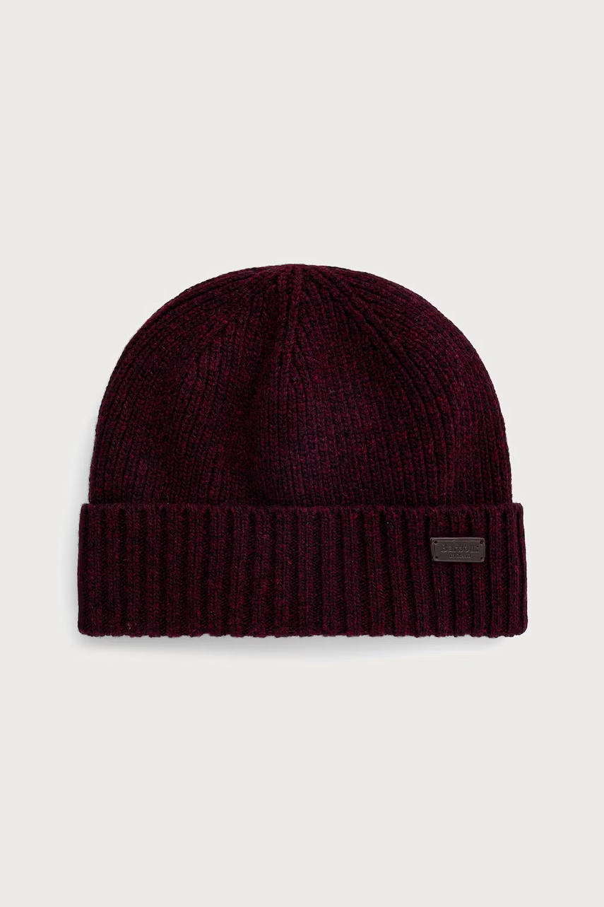 Barbour  čiapka beanie pánska s vlnou Carlton Beanie