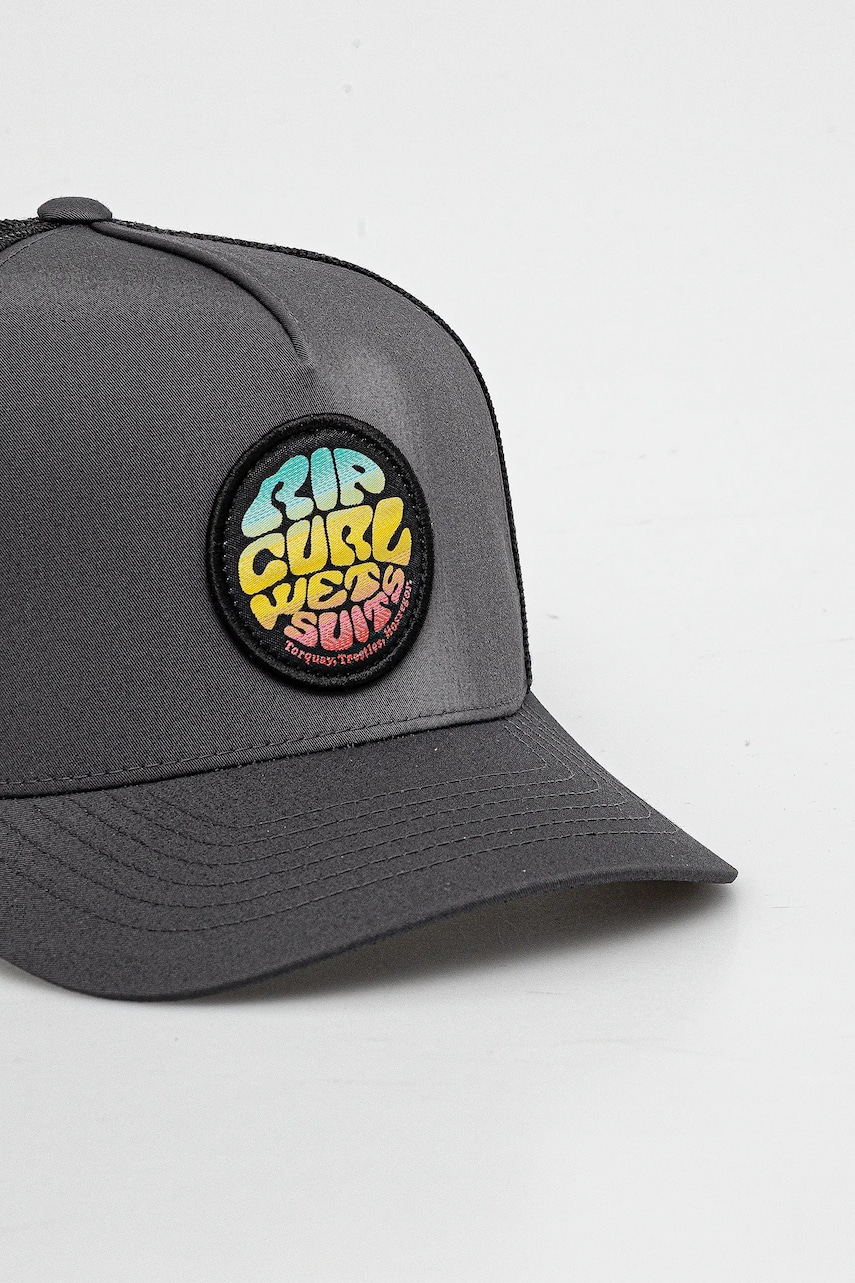 Кепка Rip Curl цвет серый с аппликацией Кепка Rip Curl цвет серый с аппликацией