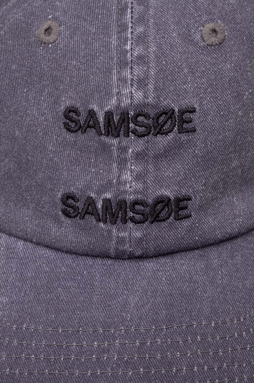 Samsoe Samsoe șapcă De Baseball Din Bumbac Cu Imprimeu