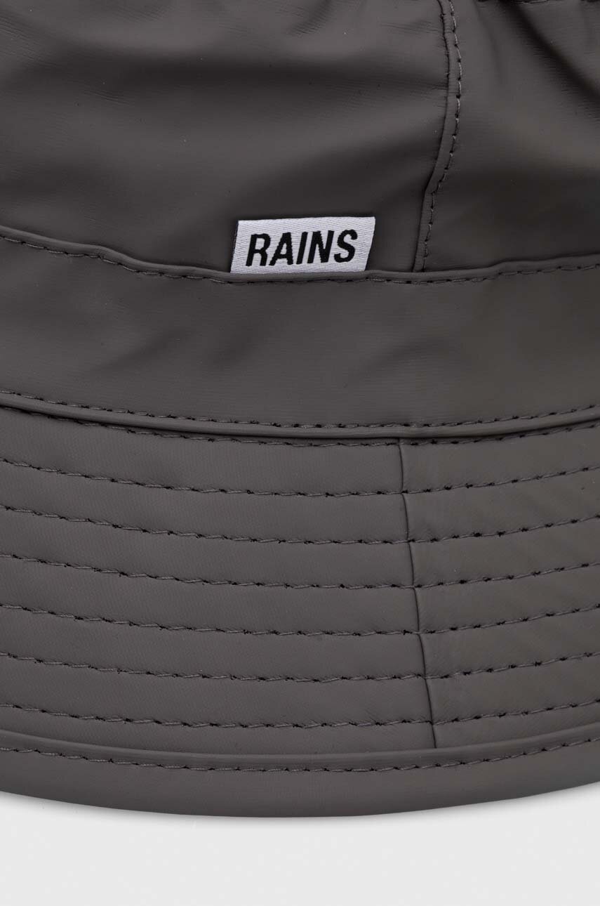 Καπέλο Rains 20010 Headwear χρώμα: γκρι φωτογραφία