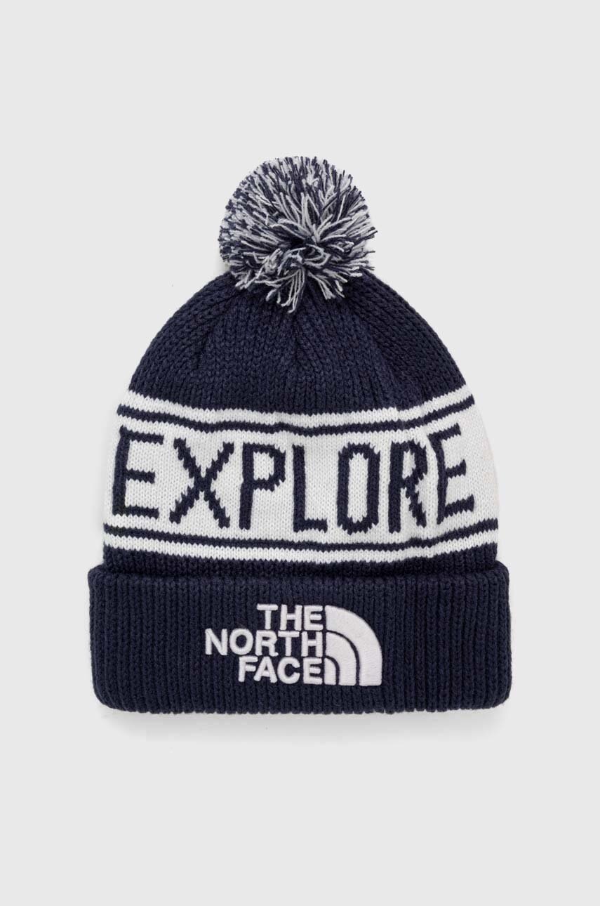 

Шапка The North Face из толстого трикотажа