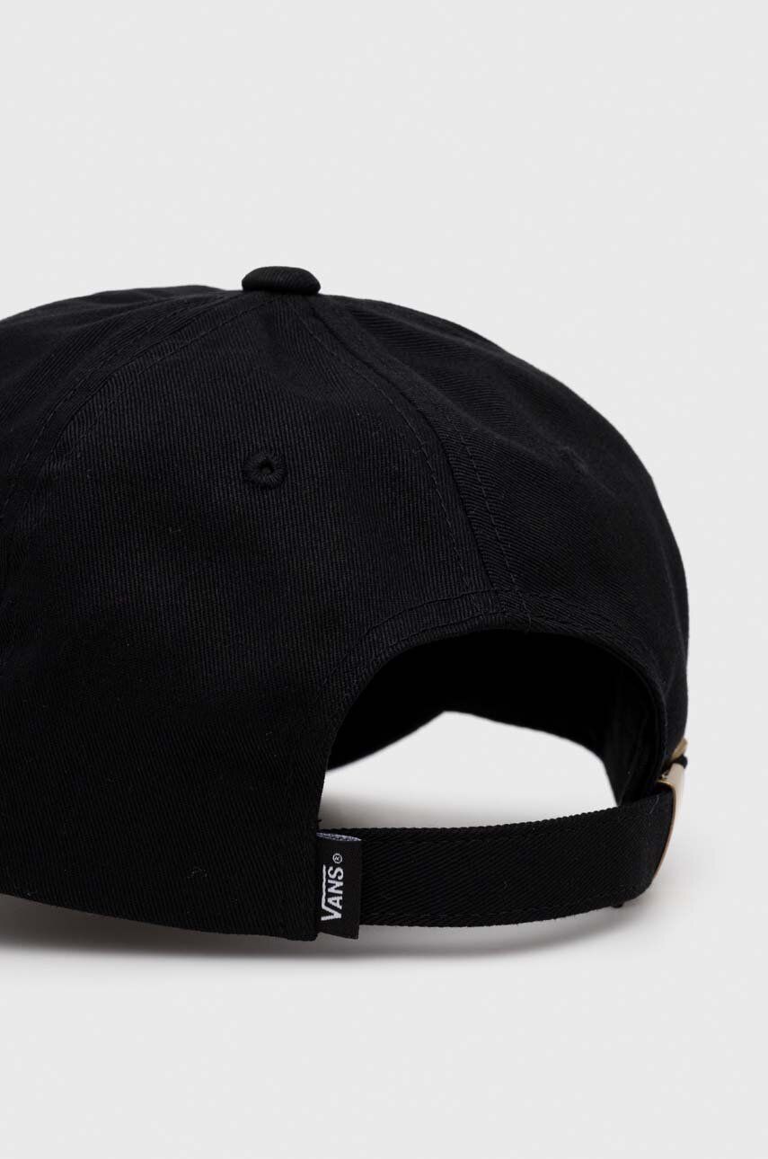 Vans șapcă De Baseball Din Bumbac Culoarea Negru, Cu Imprimeu
