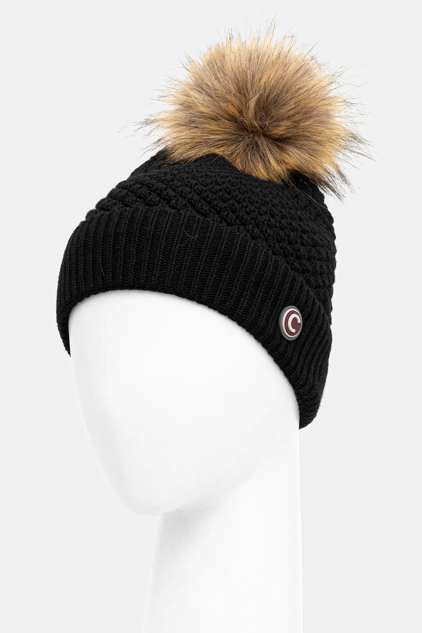 Шапка с примесью шерсти Colmar цвет бежевый из толстого трикотажа 4854E.3XS