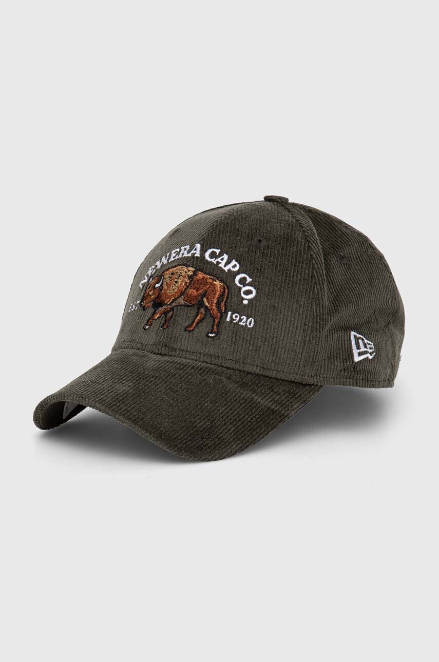 

Кепка New Era цвет зелёный с аппликацией