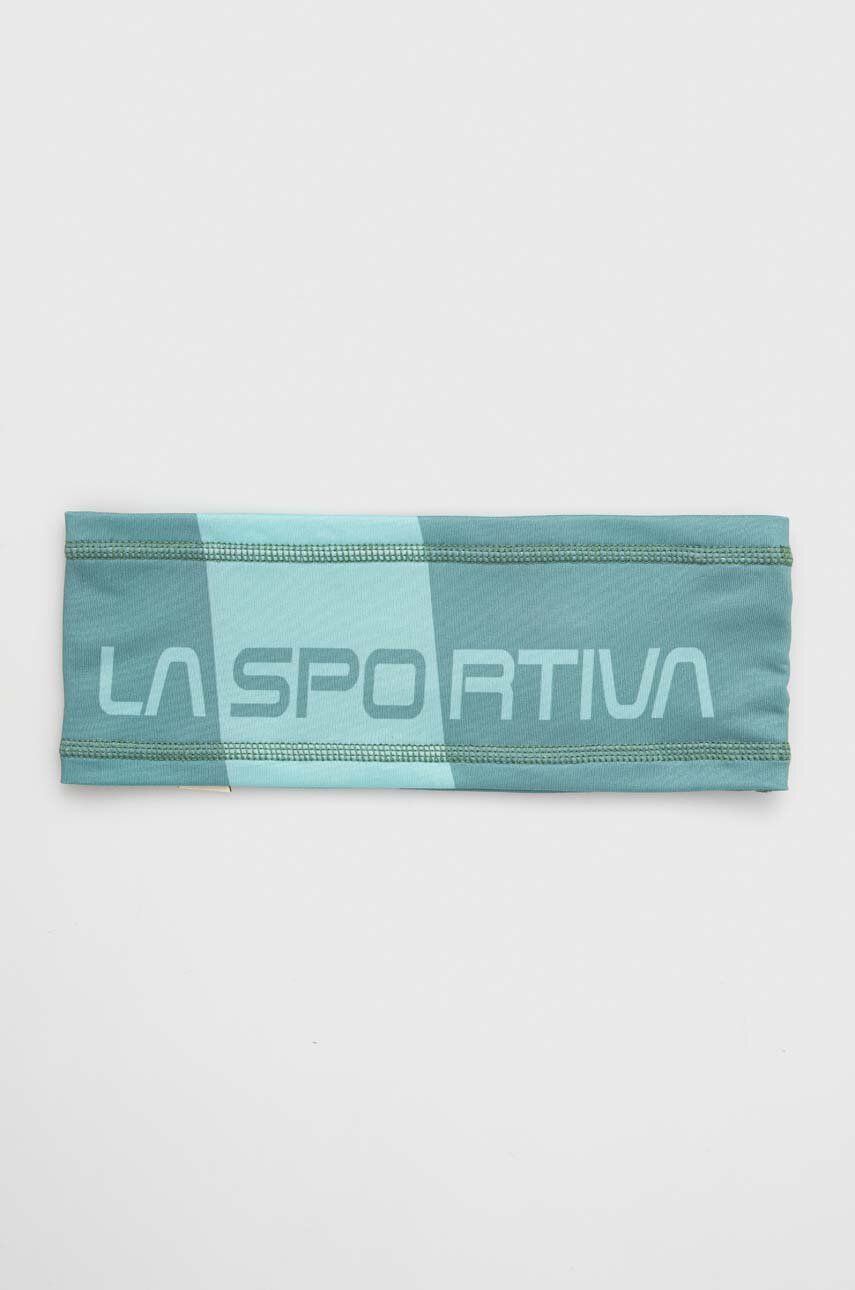 LA Sportiva bentita pentru cap Diagonal culoarea verde