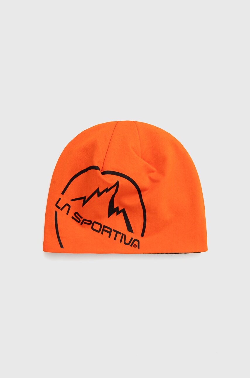 

Шапка LA Sportiva Circle колір помаранчевий з тонкого трикотажу