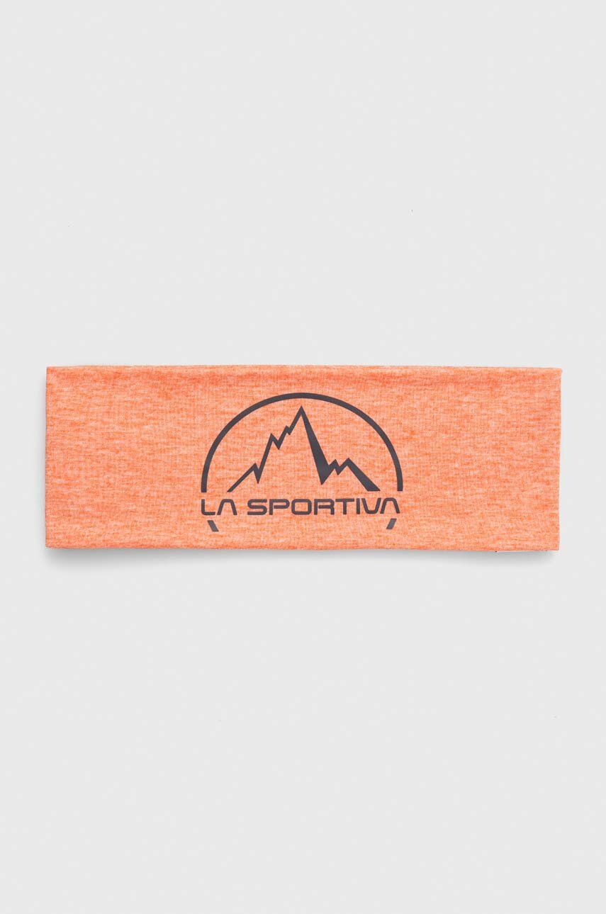 LA Sportiva bentita pentru cap Artis culoarea portocaliu