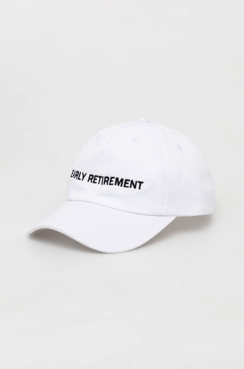 On Vacation șapcă de baseball din bumbac culoarea alb, cu imprimeu