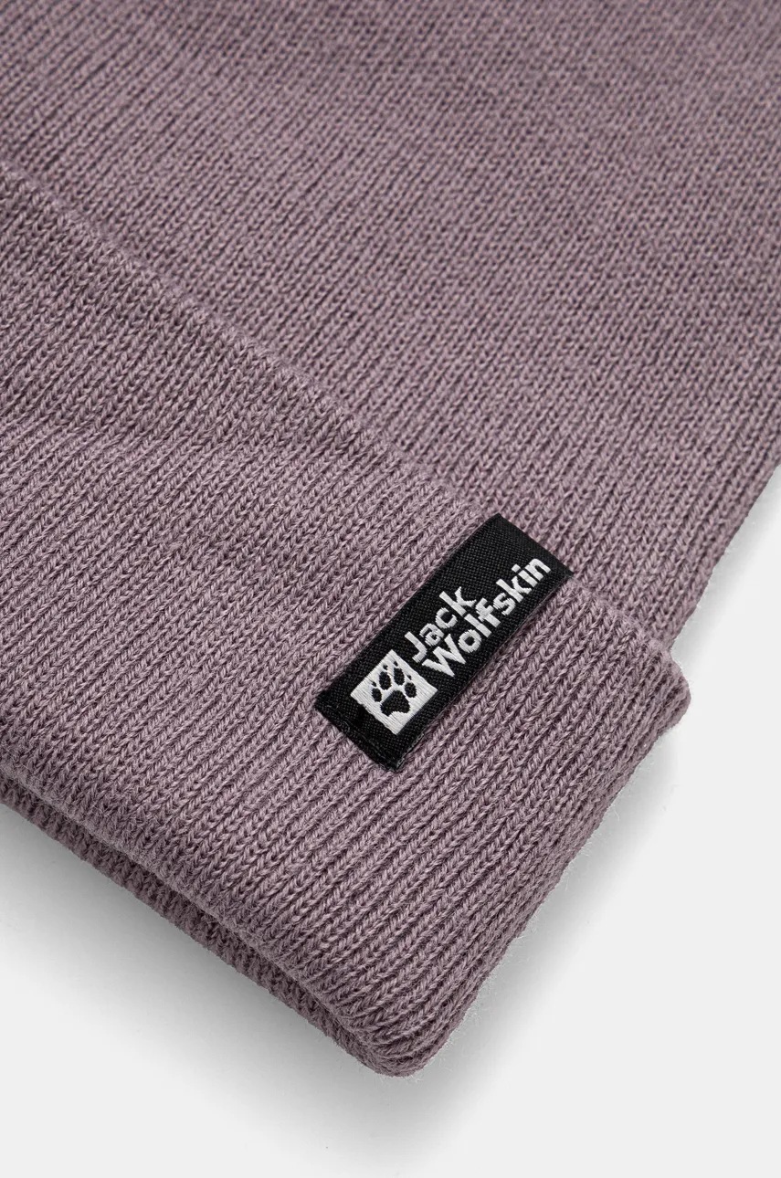 Jack Wolfskin sapka vastag, lila termék 2. képe