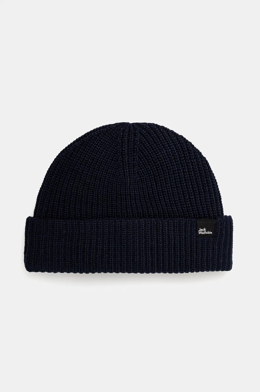 

Шапка Jack Wolfskin FISCHER в тъмносиньо, Тъмносин