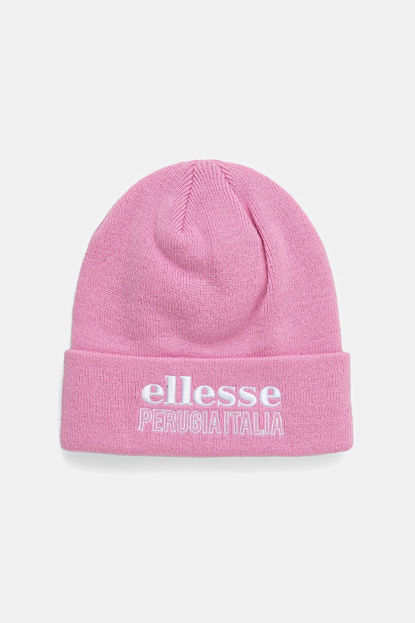 Levně Čepice Ellesse růžová barva