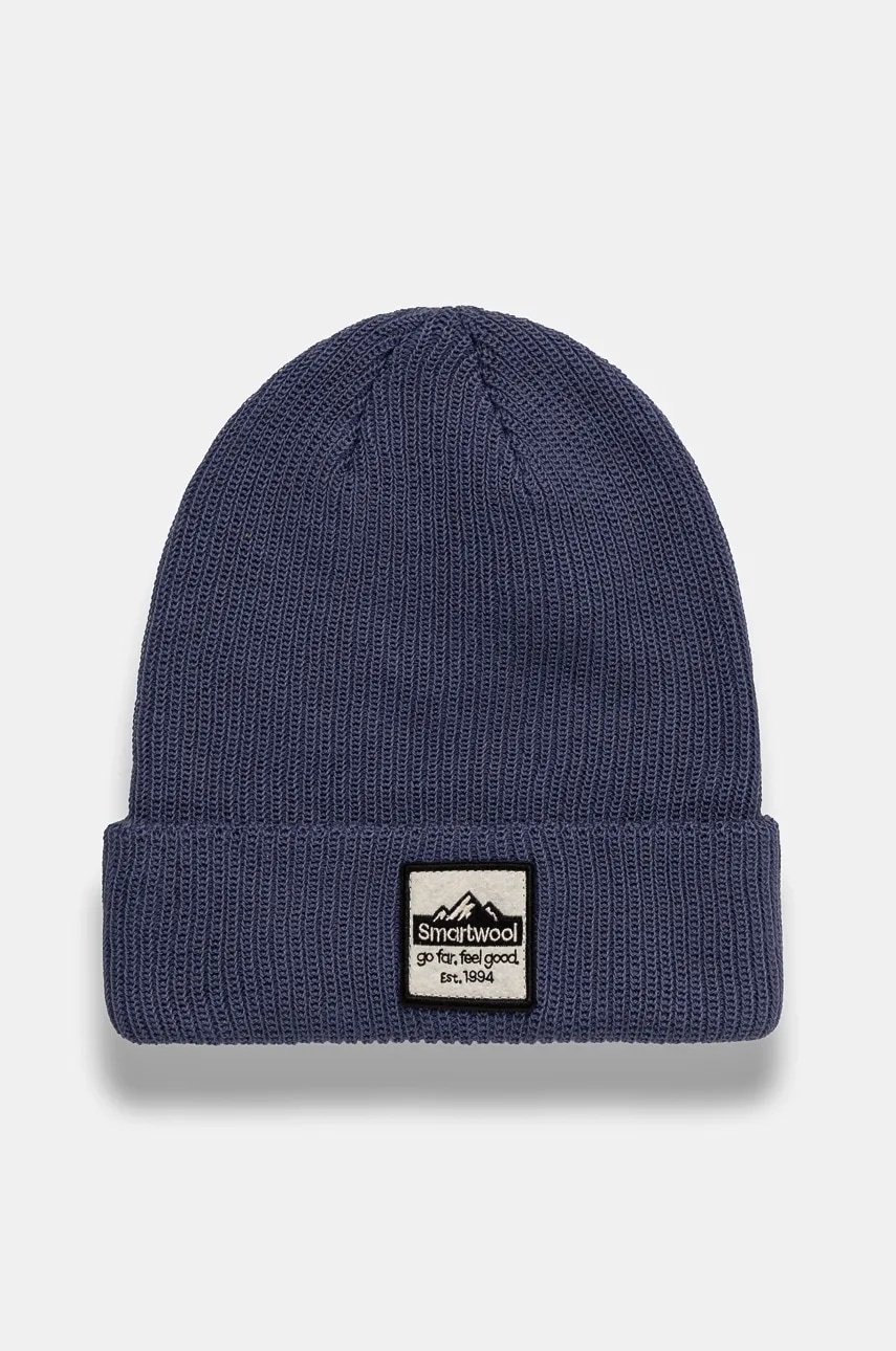 Smartwool caciula de lana culoarea negru, de lana, din tricot gros Smartwool caciula de lana culoarea negru, de lana, din tricot gros