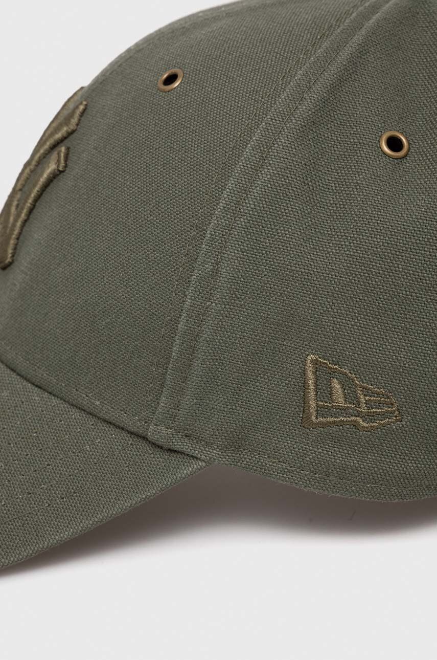 New Era șapcă De Baseball Din Bumbac Culoarea Verde, Cu Imprimeu, NEW YORK YANKEES