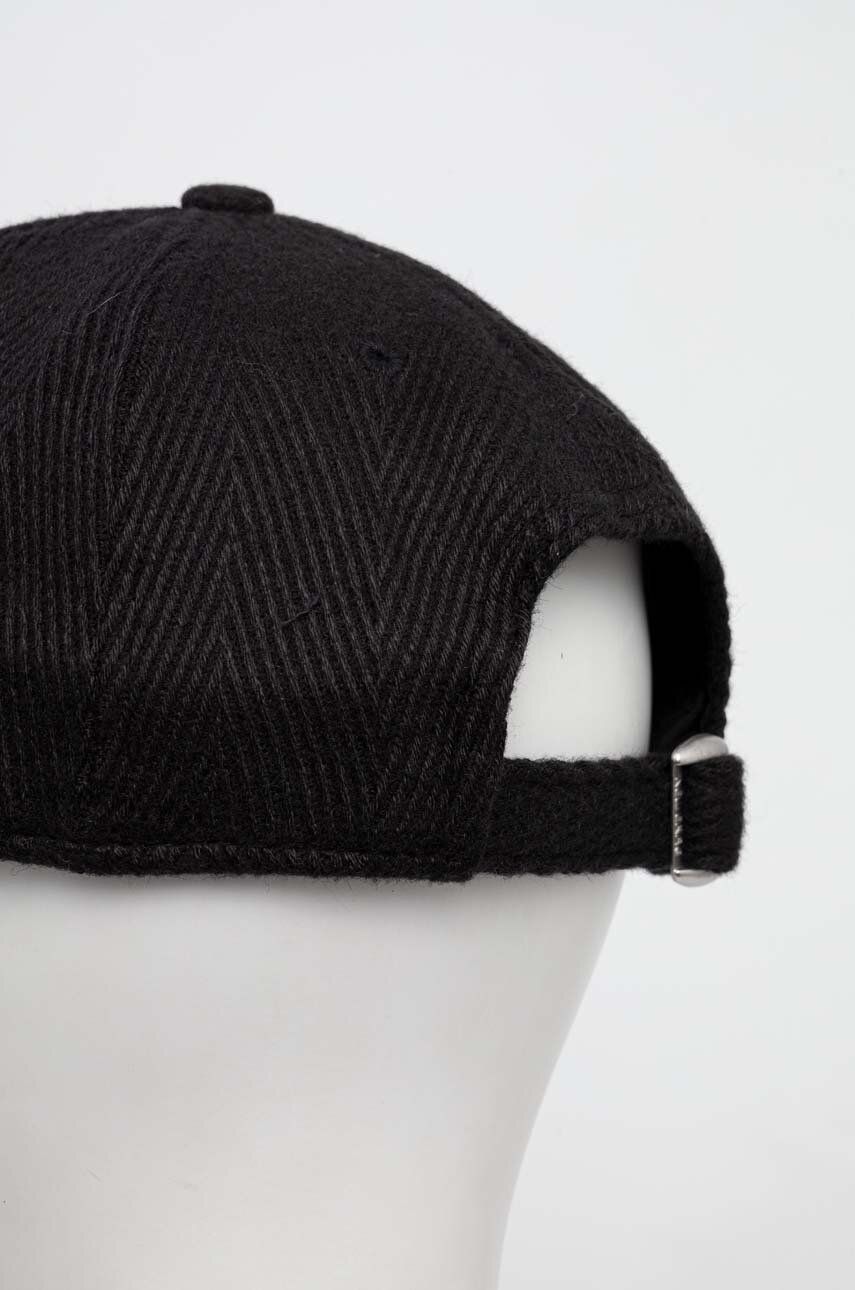 New Era șapcă Din Amestec De Lână Culoarea Negru, Cu Imprimeu, NEW YORK YANKEES