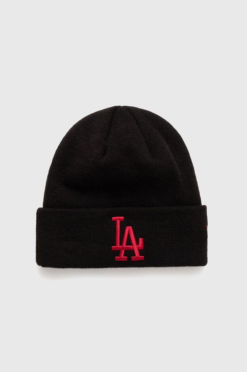 E-shop Čepice New Era černá barva, LOS ANGELES DODGERS