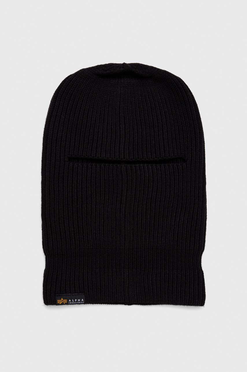 

Балаклава Alpha Industries Label Balaclava цвет чёрный 138901.03