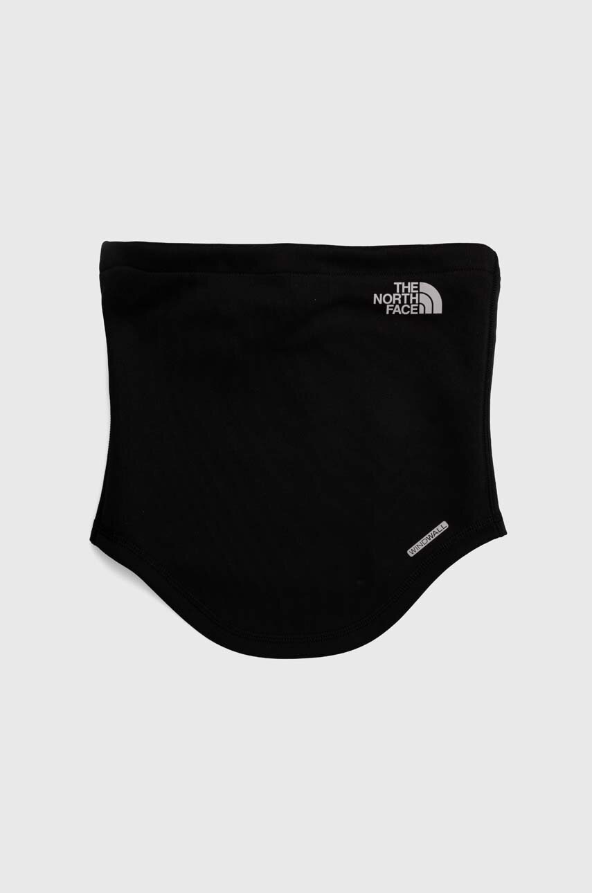 

Кръгъл шал The North Face в черно с принт, Черен