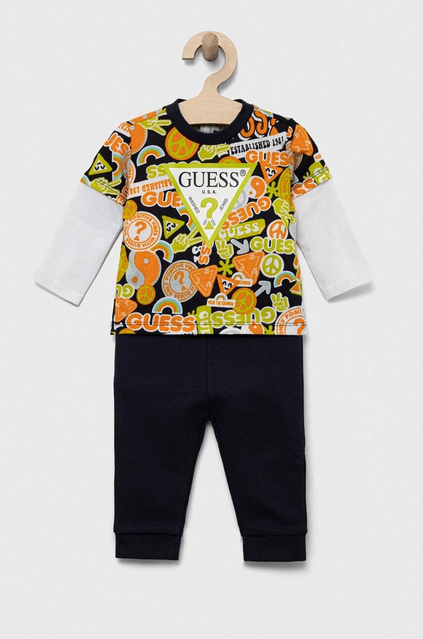 

Хлопковый костюм для младенцев Guess