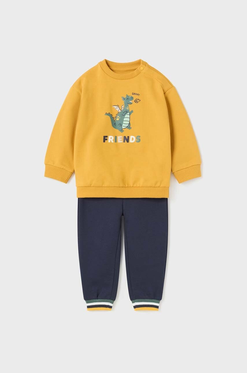 Детский спортивный костюм Mayoral цвет жёлтый Детский спортивный костюм Mayoral цвет жёлтый