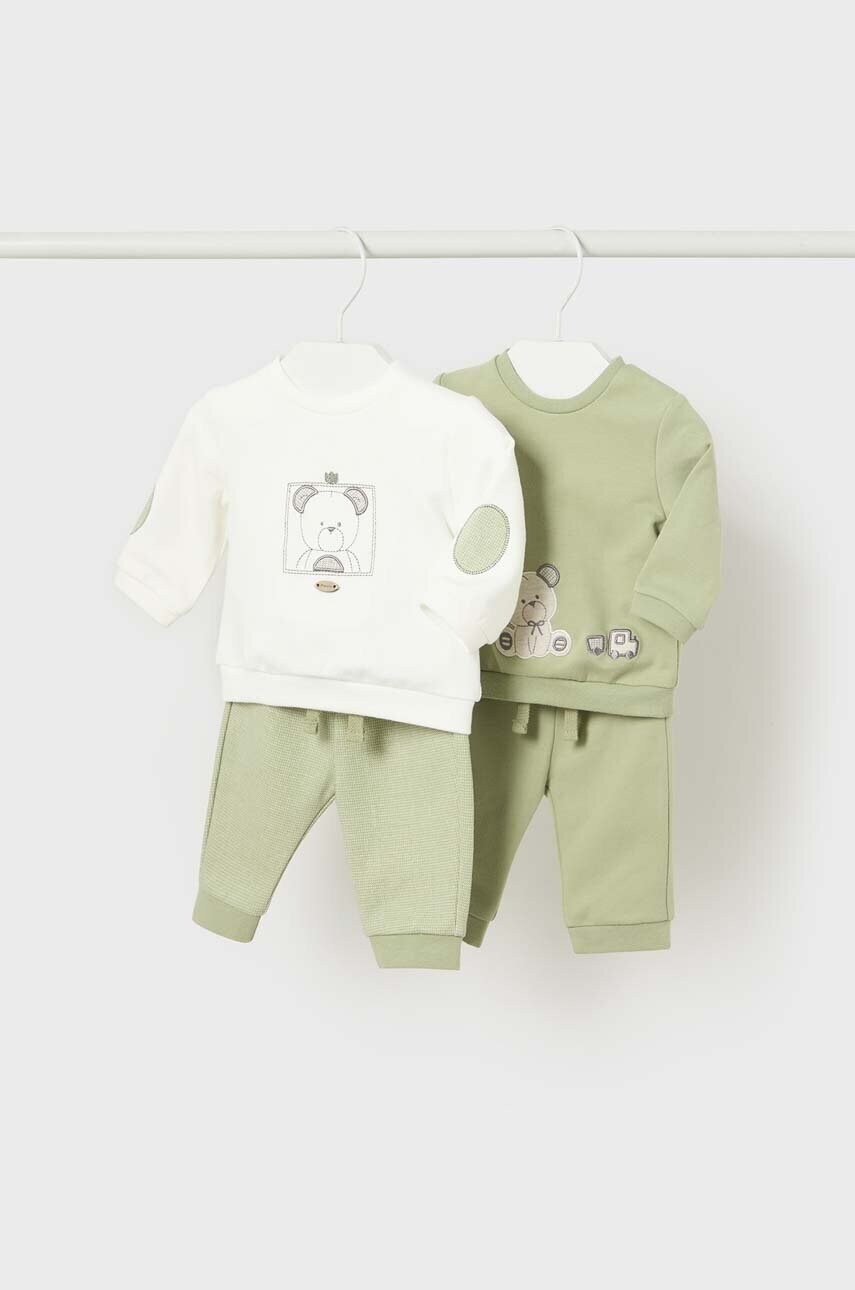 

Комплект для немовлят Mayoral Newborn 2-pack колір зелений