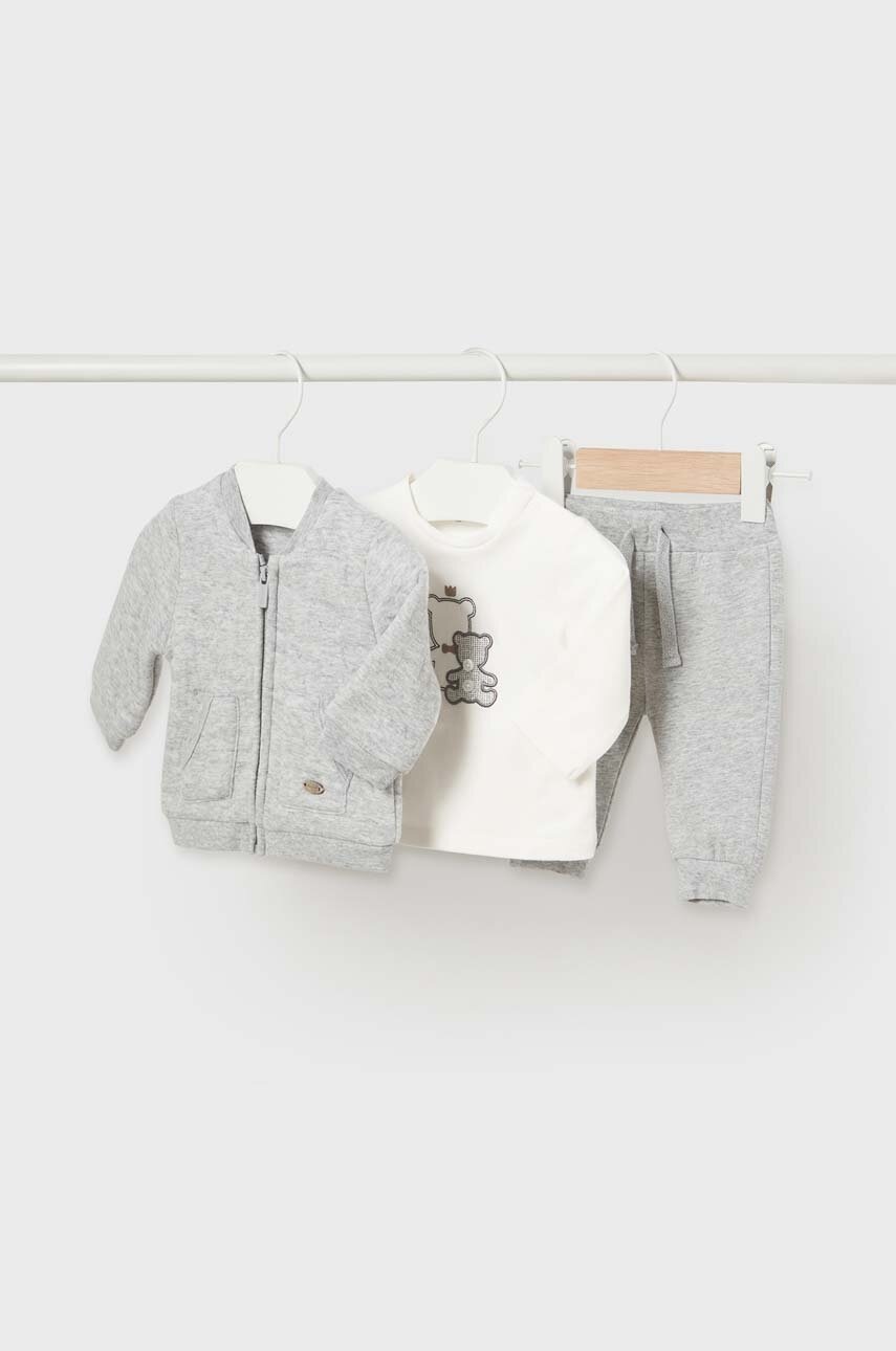 Спортивный костюм для младенцев Mayoral Newborn цвет серый в Ивано-Франковске Спортивный костюм для младенцев Mayoral Newborn цвет серый в Ивано-Франковске