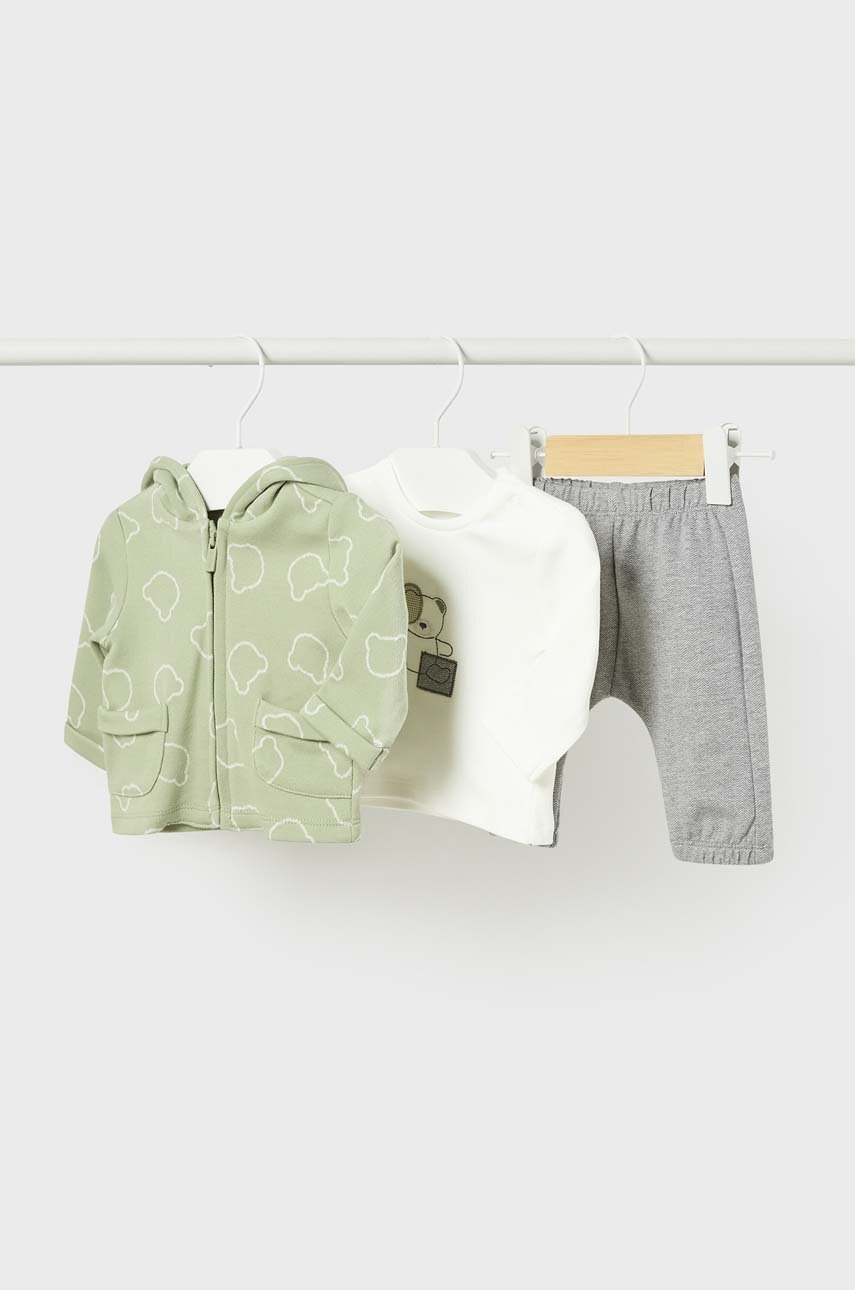 Спортивный костюм для младенцев Mayoral Newborn цвет зелёный