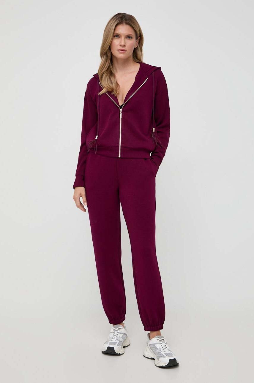 

Спортивный костюм Twinset женский цвет бордовый