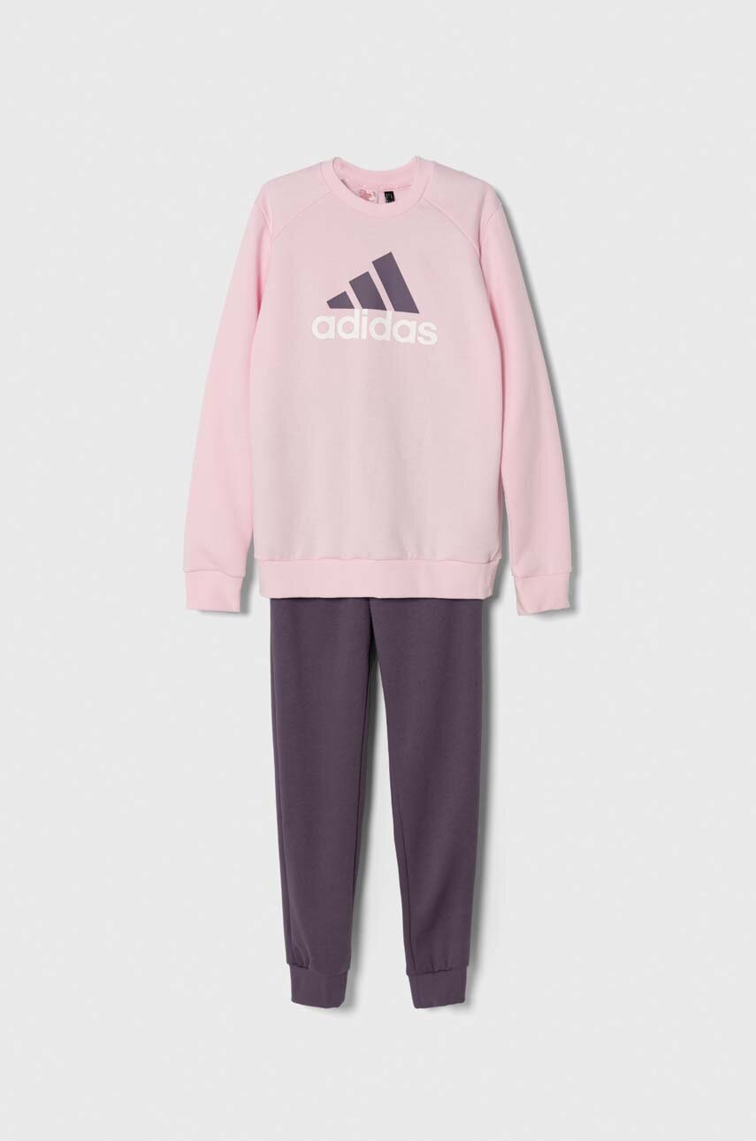 

Детский спортивный костюм adidas цвет розовый