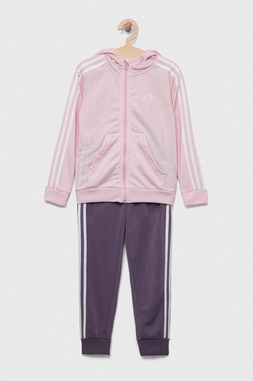 

Детский спортивный костюм adidas цвет розовый