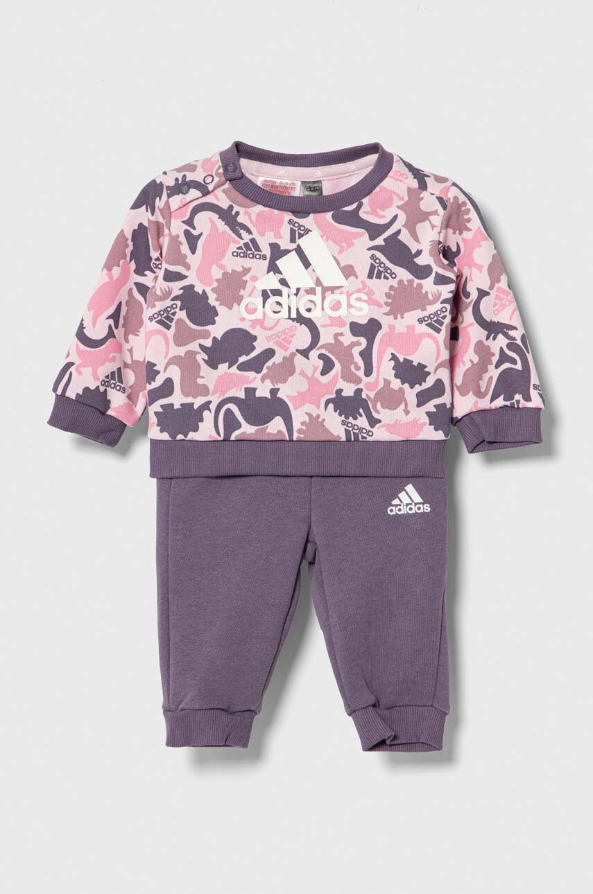 

Дитячий спортивний костюм adidas колір рожевий