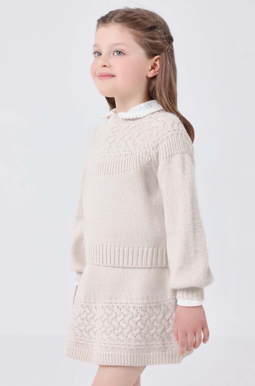 Дитячий комплект Mayoral колір бежевий Дитячий комплект Mayoral колір бежевий