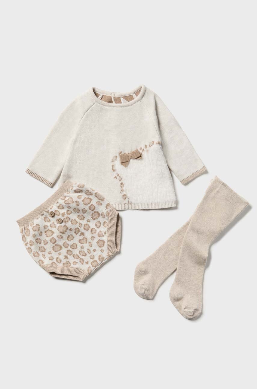 Комплект для младенцев Mayoral Newborn Gift box цвет бежевый