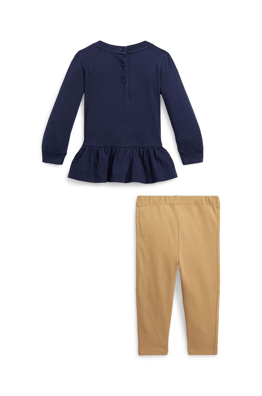 Комплект для немовлят Polo Ralph Lauren колір синій