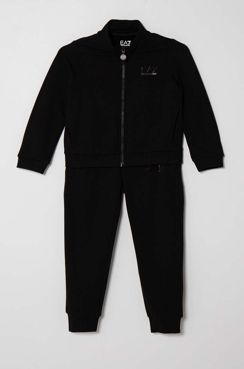 

Детский спортивный костюм EA7 Emporio Armani цвет чёрный