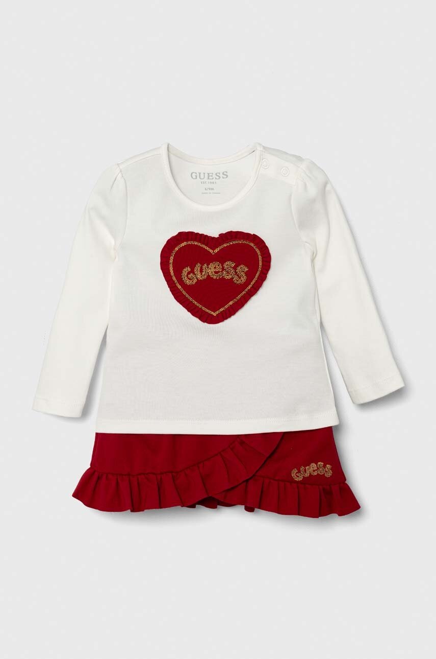 

Комплект для младенцев Guess цвет бежевый