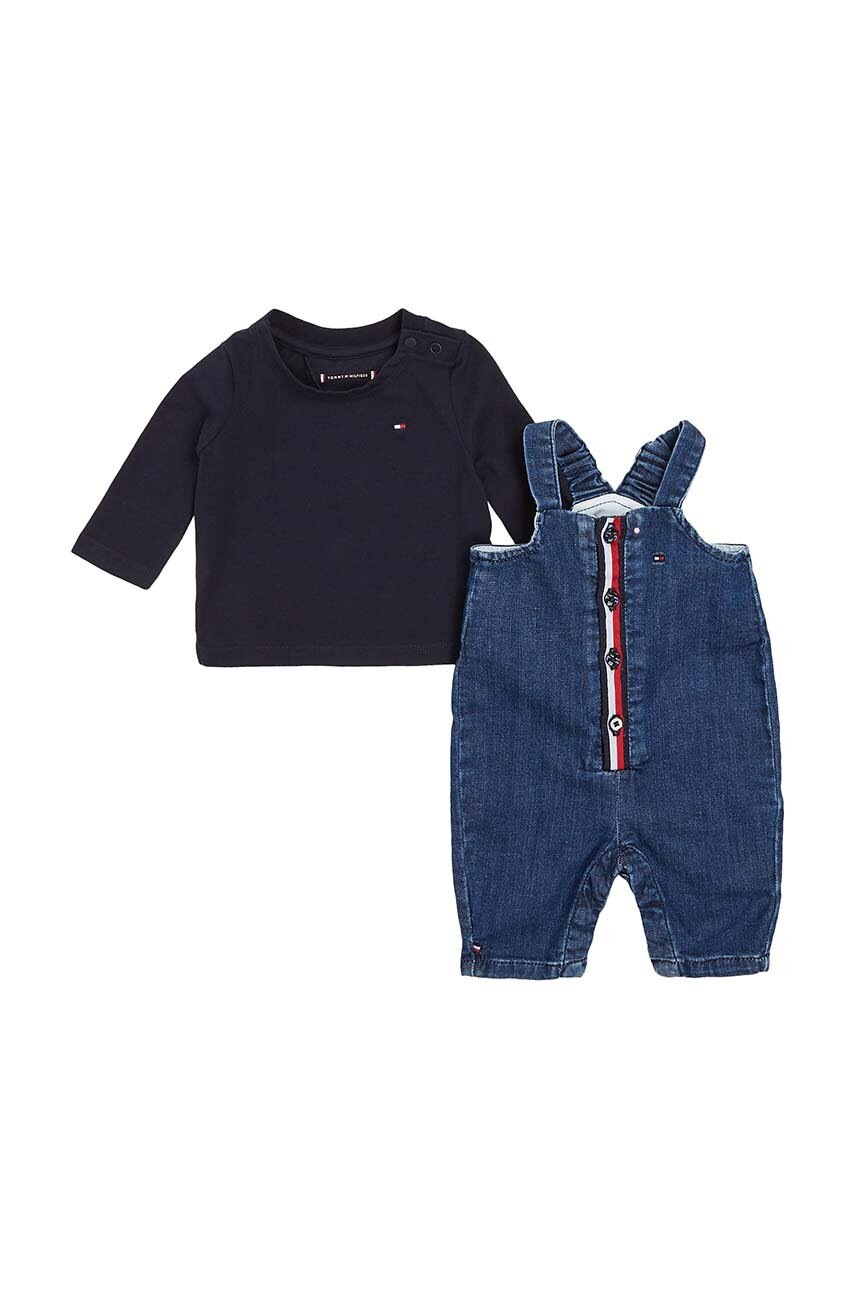 

Комплект за бебета Tommy Hilfiger в тъмносиньо, Тъмносин