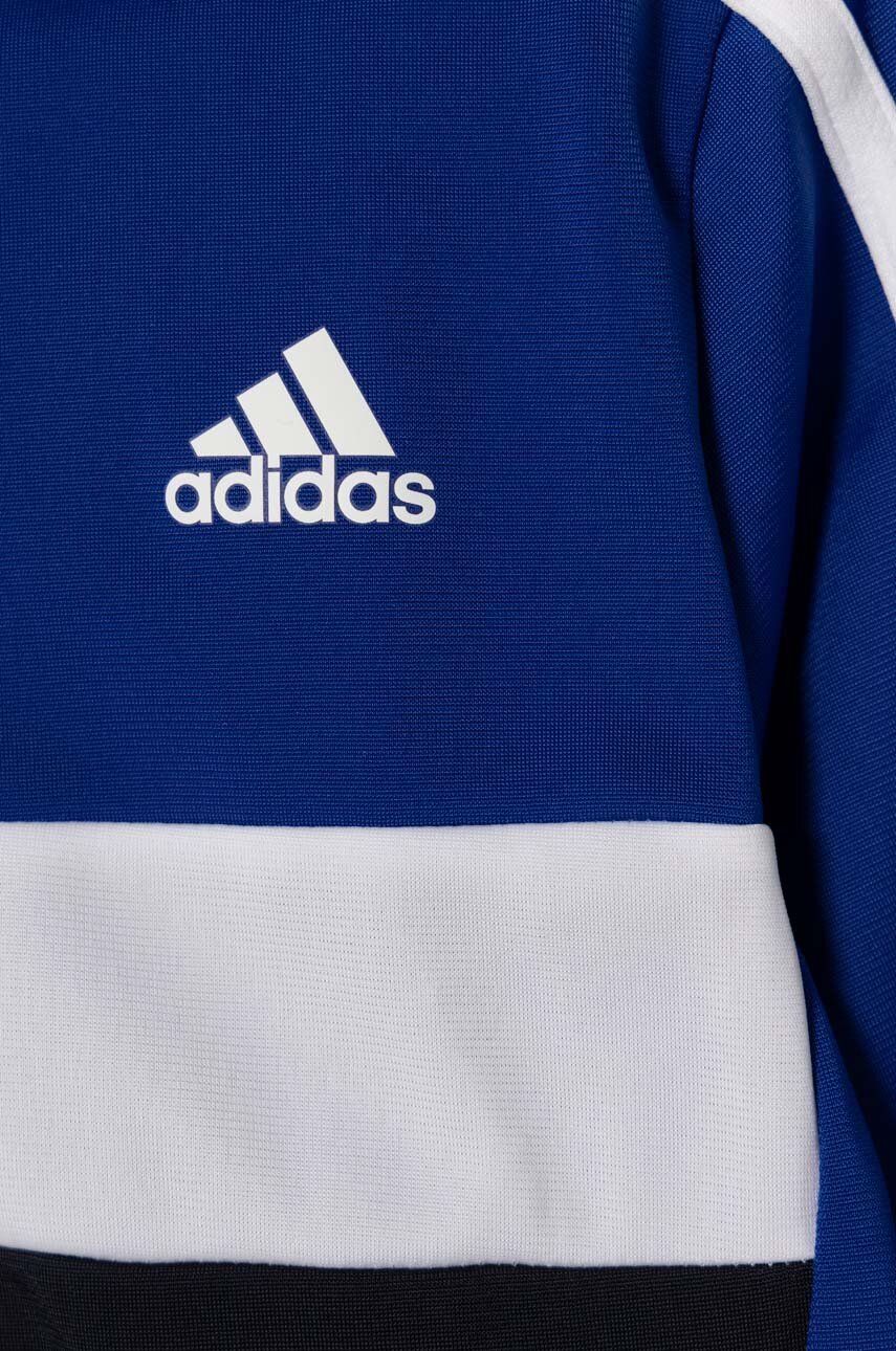 Otroška Trenirka Adidas Mornarsko Modra Barva